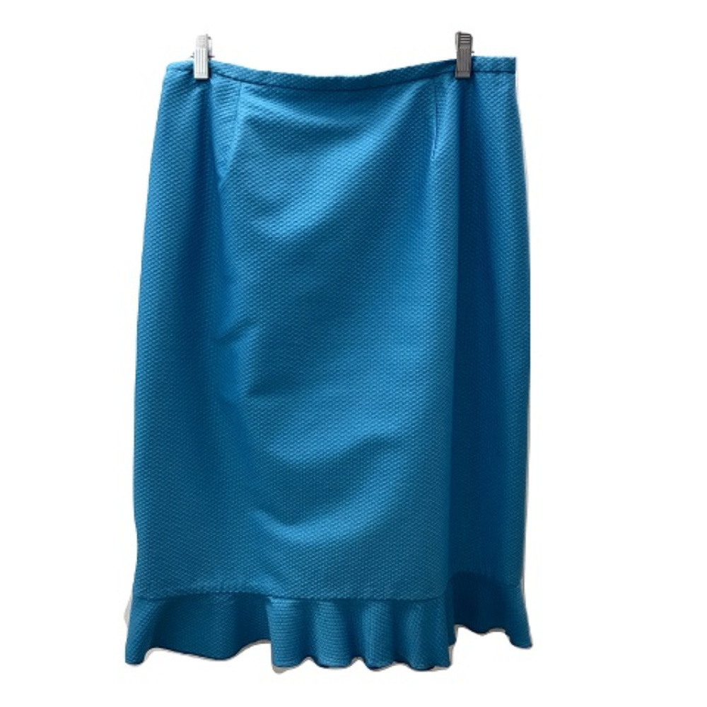 Bigio Collection Ruffle Pencil Skirt